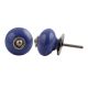 Slate Blue Silver Fitting Ceramic Cabinet Knob Online